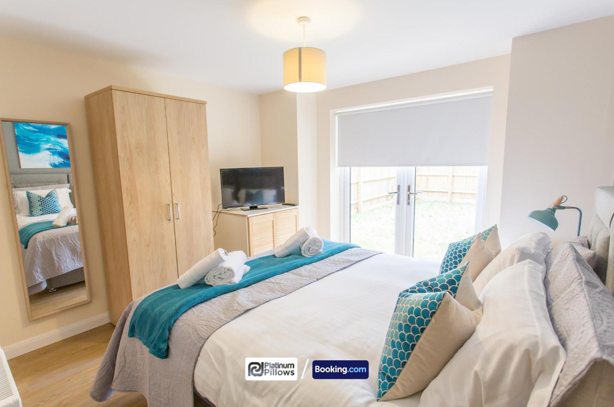 Modern Oxford 2 Bedroom Apartments, Near Headington Hospital, Families & Contractor Accommodation With Parking Buitenkant foto