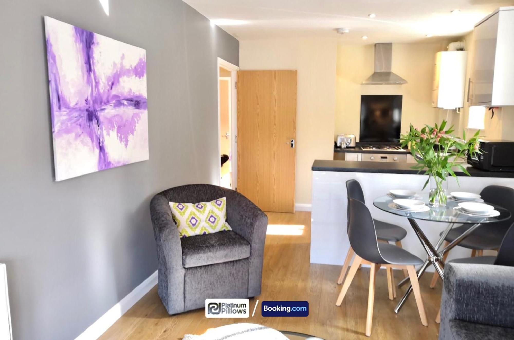 Modern Oxford 2 Bedroom Apartments, Near Headington Hospital, Families & Contractor Accommodation With Parking Buitenkant foto